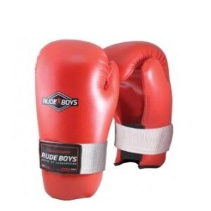 GUANTES SEMI CONTACT RUDE BOYS Rojo