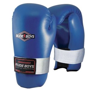 GUANTES SEMI CONTACT RUDE BOYS Azul