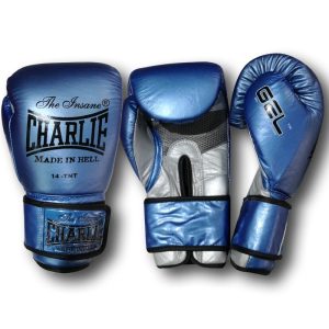 GUANTES CHARLIE "GEL" azúl 14 oz.