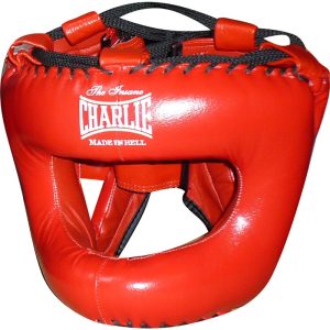 CASCO CHARLIE BARRA H rojo