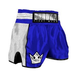 SHORT RETRO Azul-blanco