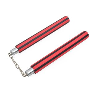 NUNCHAKU GOMA ESPUMA rojo-negro